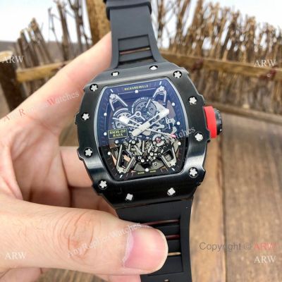 Best Quality Richard Mille RM35-02 Rafael Nadal All Black Watches Men